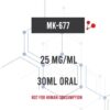 MK-677 25MG X 30ML