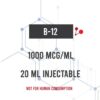 B-12 1000mxg X 20ml