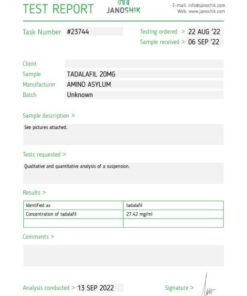 TADALAFIL 30ML X 20MG